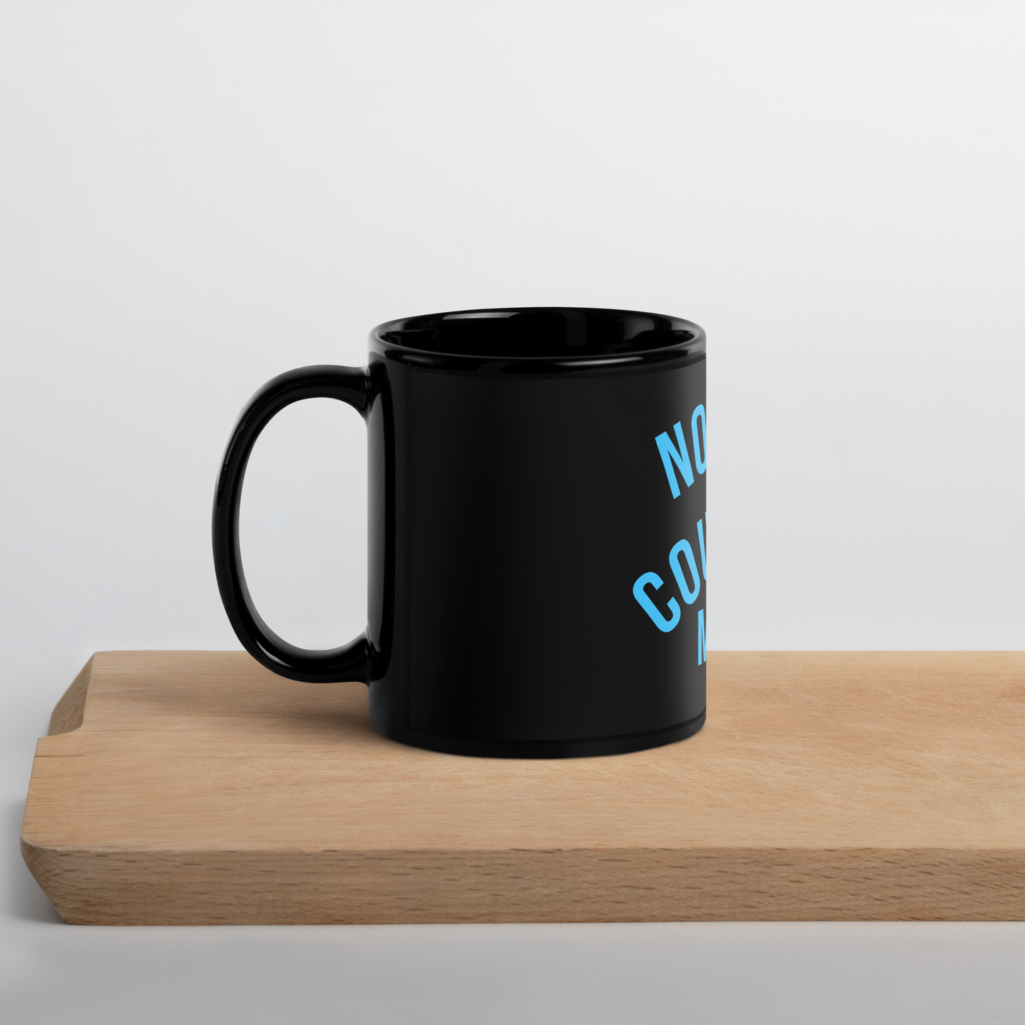 VVV. No More Black Glossy Mug