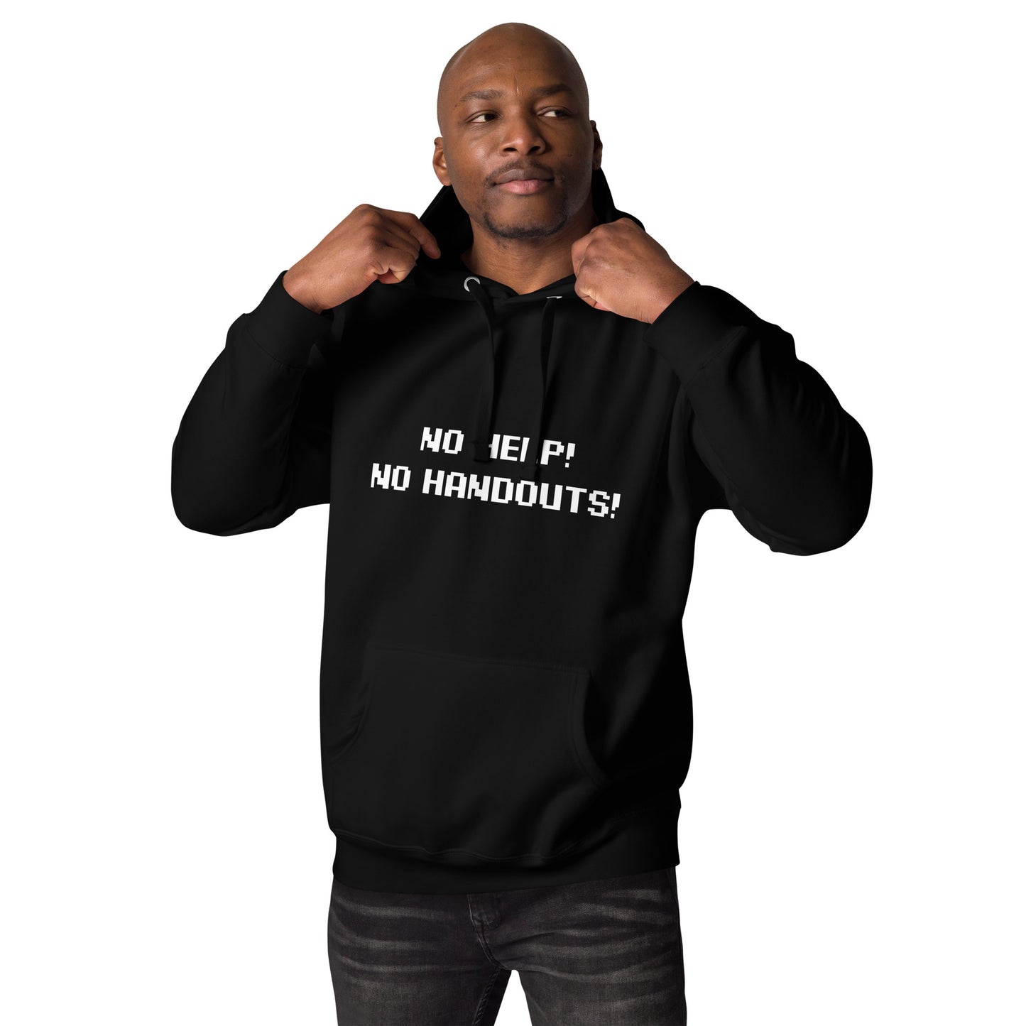 N. No Help! Unisex Hoodie