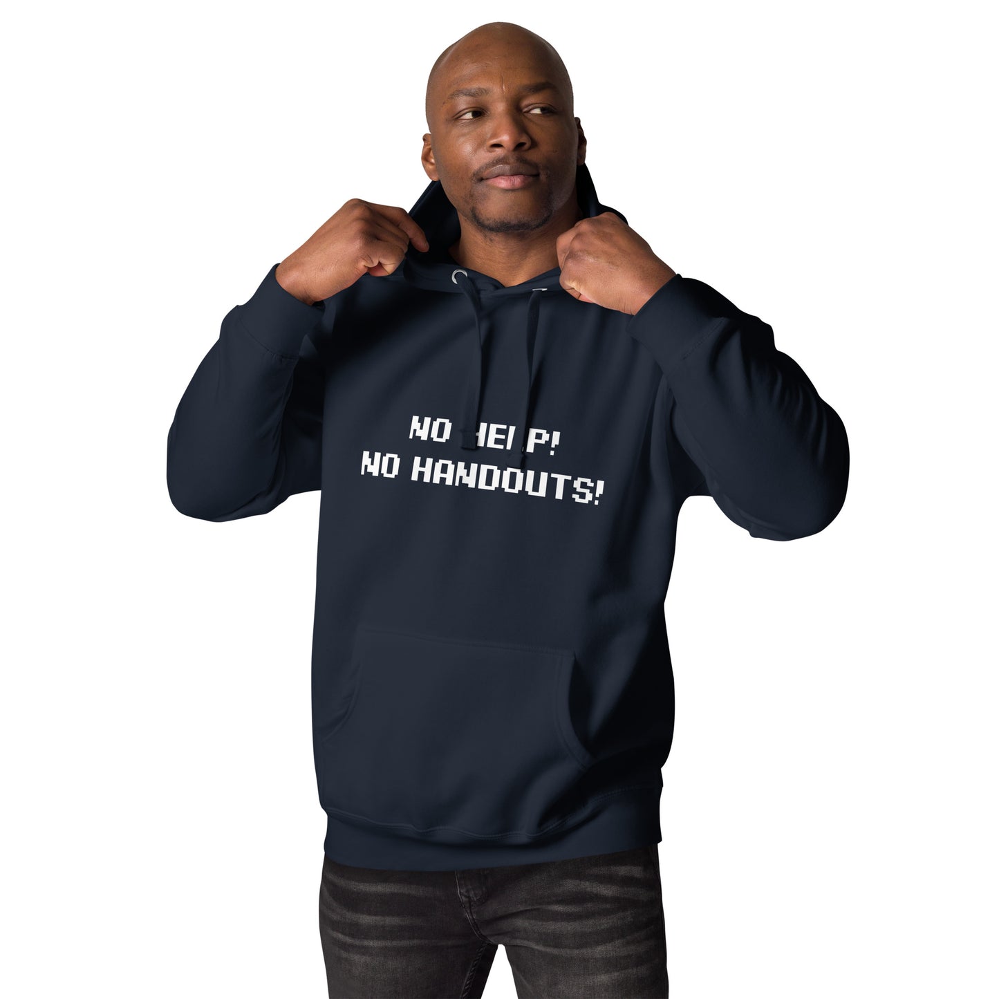 N. No Help! Unisex Hoodie