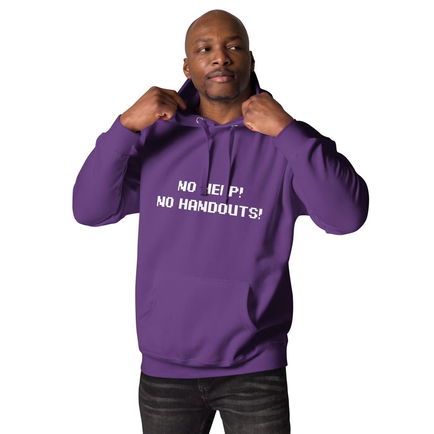 N. No Help! Unisex Hoodie