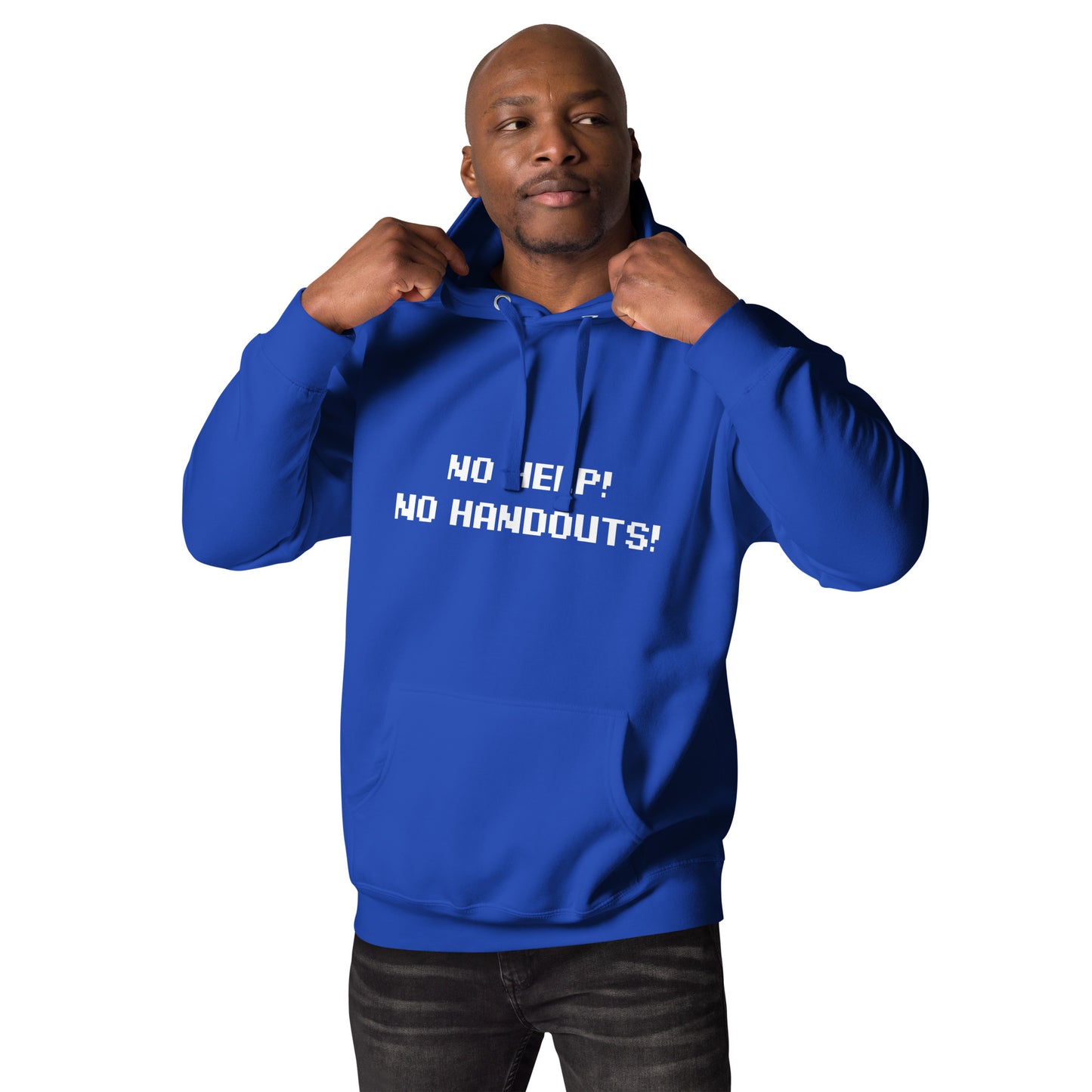 N. No Help! Unisex Hoodie